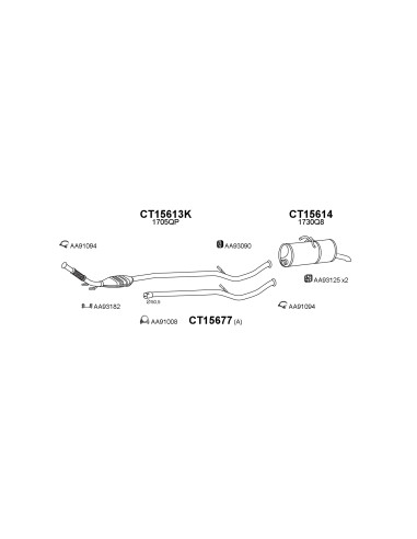 COMPATIBLE CON CITROEN BERLINHO PARTNER 0208 CAT