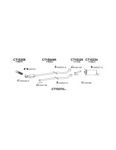 COMPATIBLE CON CITROEN C5 2.0HDI 8V 0104 CAT