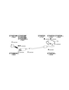 COMPATIBLE CON CITROEN CCROSSER 4007 2.2HDI 07 DPF