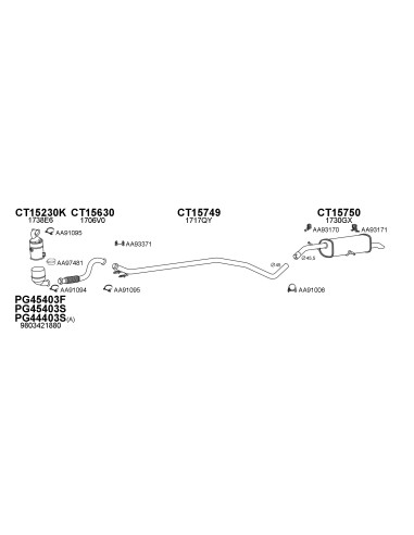 COMPATIBLE CON CITROEN C4 II DS4 308 3008...