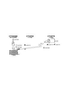 COMPATIBLE CON CITROEN C3 DS3 1.6HDI 10 TUBO INT