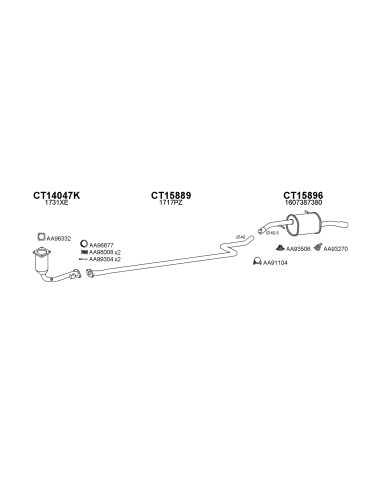 COMPATIBLE CON CITROEN C3 1.2VTI 12 SILENCIOSO...