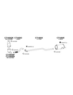 COMPATIBLE CON CITROEN JUMPY EXPERT DISPATCH 1.6 16 DPF