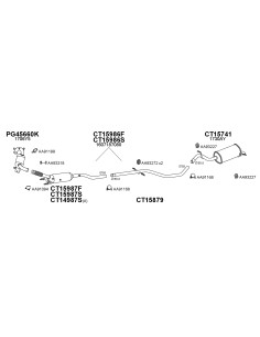 CITROEN C5 II/508 2.0HDI 10 DPF