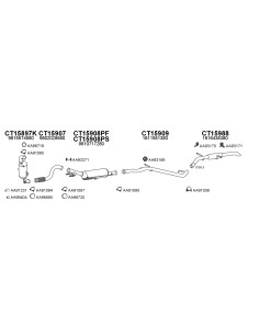 COMPATIBLE CON CITROEN C4 DS4 3008 1.6 02 1604 18...