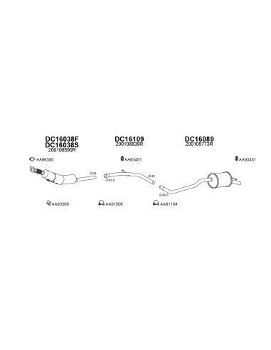 COMPATIBLE CON DACIA LOGAN 1.5DCI 10 1207 15...