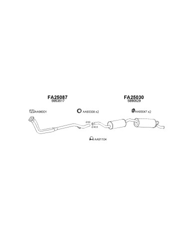 COMPATIBLE CON T.COL FIAT UNO 5555S 6060S