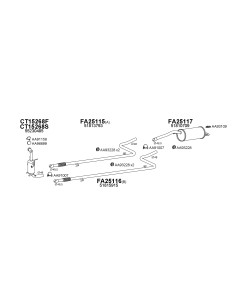COMPATIBLE CON FIAT DOBLO 1.3JTD 10 SILENCIOSO TRASERO