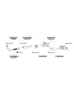 COMPATIBLE CON FIAT PUNTO 60 75 TUBO COLECTOR