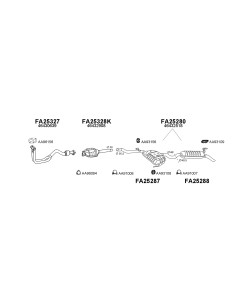 COMPATIBLE CON FIAT BRAVO BRAVA 1.4 12V SILENCIOSO TRASERO