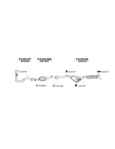 COMPATIBLE CON FIAT MAREA 1.4 KAT 97 SILENCIOSO COMP