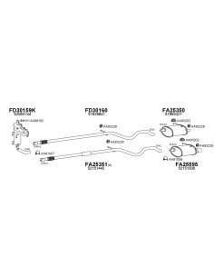 COMPATIBLE CON FIAT.500 500CON 1.2I 10 13 SILENCIOSO INTERNO