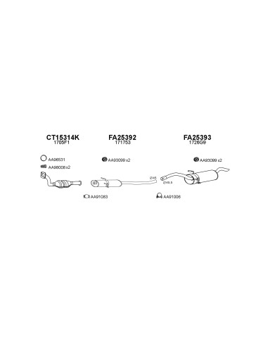 COMPATIBLE CON FIAT SCUDO 1.6 9D 96 SILENCIOSO...