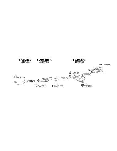 COMPATIBLE CON FIAT BRAVO BRAVA 1.9TD 98...
