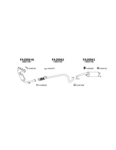 COMPATIBLE CON FIAT STILO 1.2i 16v 01 TUBO INTERNO