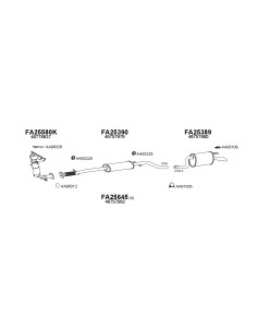COMPATIBLE CON FIAT PUNTO 1.2I 16V 99 CATALISADOR