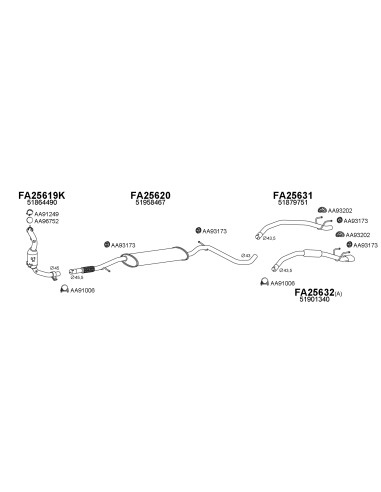 COMPATIBLE CON FIAT 500 500C 0.9 TURBO 12 1008...