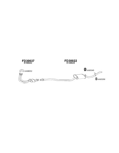 COMPATIBLE CON FORD FIESTA 1.0 1.1 89...