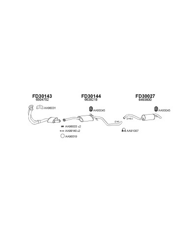 COMPATIBLE CON FORD ESCORT 1.6 CLX 90...