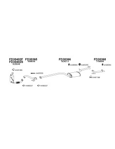 COMPATIBLE CON FORD CMAX 1214 1.6TDCI DPF