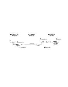 COMPATIBLE CON FORD GALAXY MONDEO 1.8 07 TUBO INTERNO