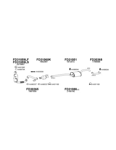 COMPATIBLE CON FORD CMAX KUGA MODEO 1.5TDCI...