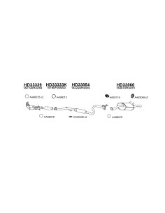 COMPATIBLE CON HONDA CIVIC VTIVTECON 1.6 92 SILENCIOSO...