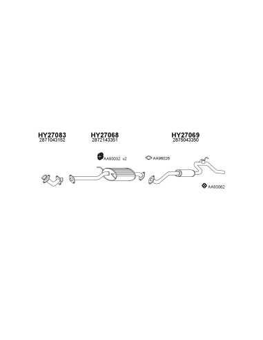 COMPATIBLE CON HYUNDAI H100 2.5TD 9802...