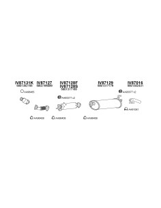 COMPATIBLE CON IVECO DAILY 2.3 3.0 HPI 11 DPF