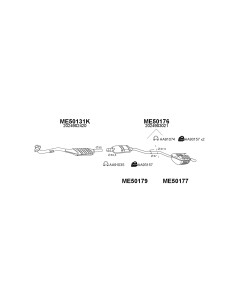COMPATIBLE CON MERCEDES C180 200 230 1.8 2.0 I 9301 CAT