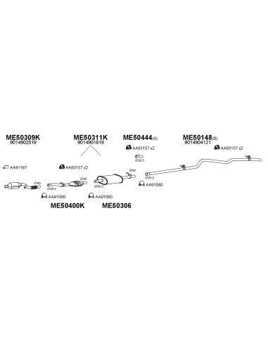 COMPATIBLE CON MERCEDES SPRINTER 216 316 2.7CD...
