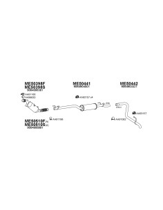 COMPATIBLE CON MERCEDES SPRINTER 2.1 03 09 SILENCIOSO...