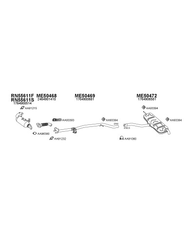 COMPATIBLE CON MERCEDES A160 A180 B160 B180 CLA...