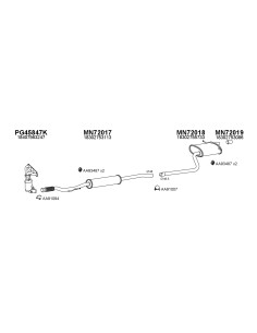 COMPATIBLE CON MINI COOPER 1.6 01 200702 2012 SILENCIOSO...