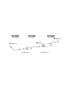 COMPATIBLE CON MITSU STRADIADORA L200 2.5TD 96 SILENCIOSO...