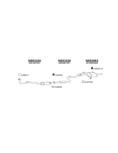 COMPATIBLE CON NISSAN SUNNY 1.6 LX,SLX 2VOL 86...