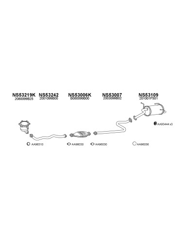 COMPATIBLE CON NISSAN MICRA 1.0 1.3 1.4 98...