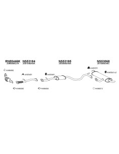 COMPATIBLE CON NISSAN QASHQAI II KADJAR 1.2 1318 TUBO FRENTE