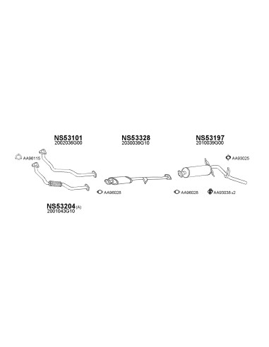 COMPATIBLE CON NISSAN KING CAB 2.5 87 TUBO...