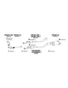COMPATIBLE CON OPEL ZAFIRA 1.9CDTI 07 DPF