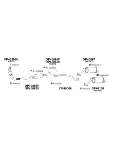 COMPATIBLE CON OPEL CORSA 1.7CDTI 06 DPF
