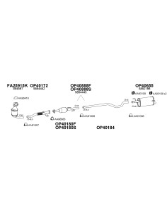 COMPATIBLE CON OPEL MERIVA 1.3CDTI 0310 TUBO INTERNO