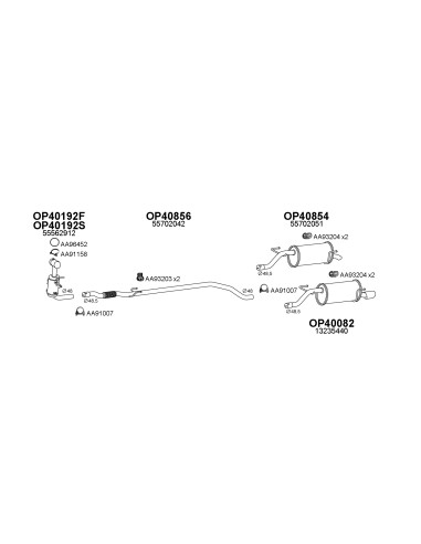 COMPATIBLE CON OPEL CORSA D 1.3 CDTI 2010 DPF...