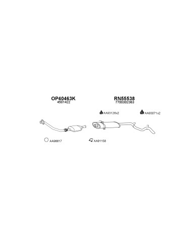 COMPATIBLE CON OPEL MOVANO A MASTER II 2.8DTI...