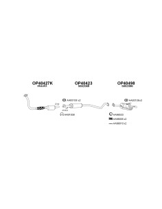 COMPATIBLE CON OPEL ASTRA 1.7DTI 2.0TD DTI 98 SILENCIOSO...