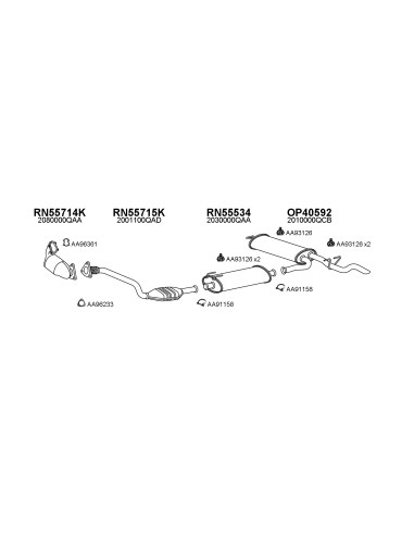 COMPATIBLE CON OPEL MOVANO MASTER 1.9 2.2 2.5...