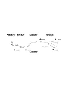 COMPATIBLE CON OPEELEVALUNASIVARO TRAFICON 1.9 01...