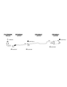 COMPATIBLE CON OPEL ASTRA H 1.3CDTI 06 TUBO FRONTAL
