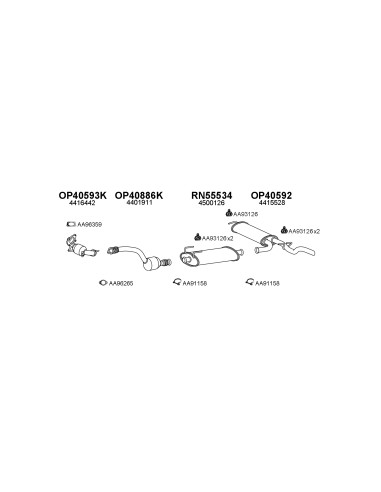 COMPATIBLE CON OPEL MOVANO INTERSTAR MASTER...