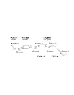 COMPATIBLE CON PEUGEOT J5 SILENCIOSO FRENTE
